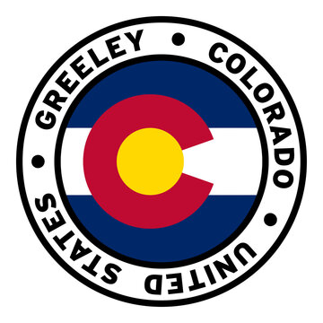 recommend clip art: Round Greeley Colorado United States Flag Clipart