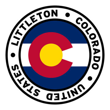 recommend clip art: Round Littleton Colorado United States Flag Clipart