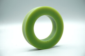 abstract green circle