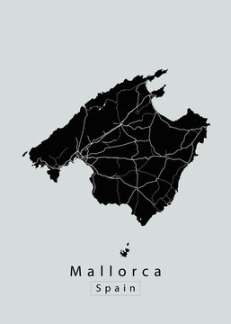 Mallorca Spain City Map