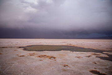 Uyuni Salt Flats in bolivia is the world's largest salt falt.