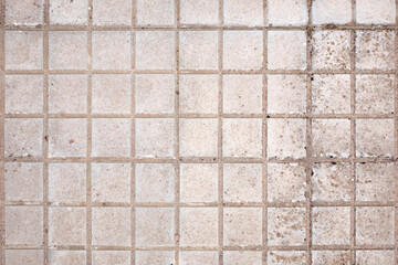 Textura acera cuadros de cemento