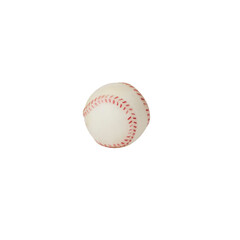 baseball ball isolated on white beads toys for dog and cat pet