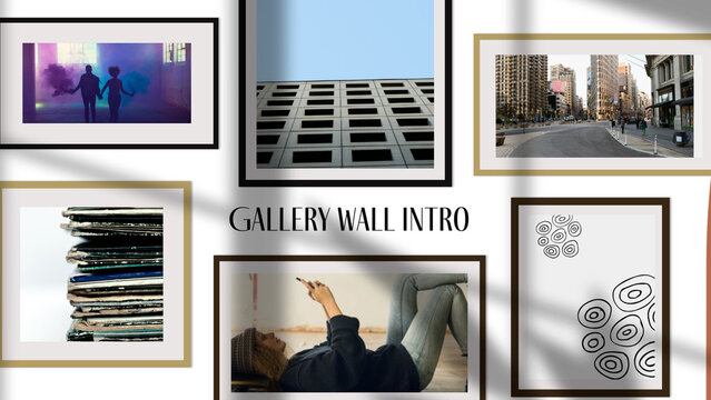 Stylish Gallery Wall Intro