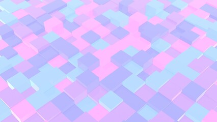 キューブ お菓子 ポップ パステルブルー [別Verあり]