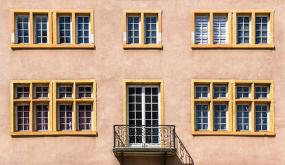 Fototapeta na wymiar Lyon facade