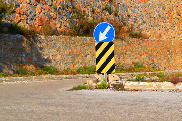 road signs, traffic rules, asphalt