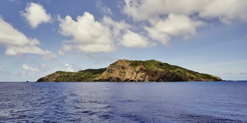 Fototapeta na wymiar Pitcairn Island Landscape