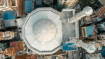 Aerial view of msulim mosque in dar es salaam