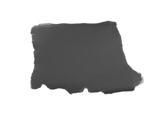 ripped paper on white background