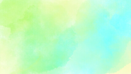 抽象_青と緑_グラデーション