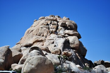 rock formation in the mountains