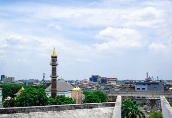 Fototapeta na wymiar Panorama of the city