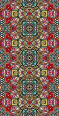 Fractodome Colorful Seamless Fractal Patterns