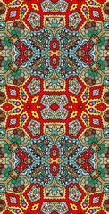 Fractodome Colorful Seamless Fractal Patterns