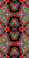 Fractodome Colorful Seamless Fractal Patterns