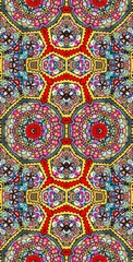 Fractodome Colorful Seamless Fractal Patterns