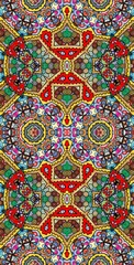 Fractodome Colorful Seamless Fractal Patterns