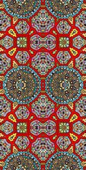 Fractodome Colorful Seamless Fractal Patterns