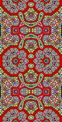 Fractodome Colorful Seamless Fractal Patterns