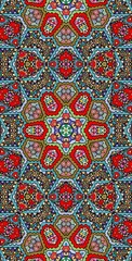 Fractodome Colorful Seamless Fractal Patterns
