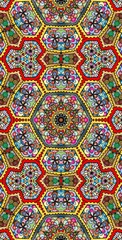 Fractodome Colorful Seamless Fractal Patterns