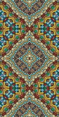 Fractodome Colorful Seamless Fractal Patterns