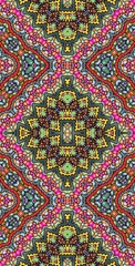 Fractodome Colorful Seamless Fractal Patterns