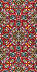 Fractodome Colorful Seamless Fractal Patterns