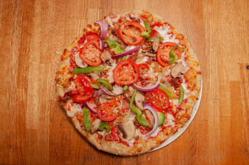 Delicious Italian Pizza Supreme