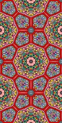 Fractodome Colorful Seamless Fractal Patterns
