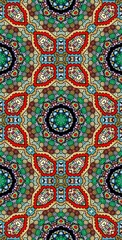 Fractodome Colorful Seamless Fractal Patterns