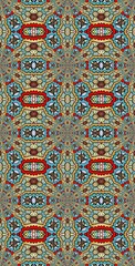 Fractodome Colorful Seamless Fractal Patterns