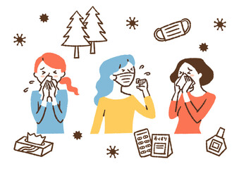 なぜこれらの県は花粉が多いのか?