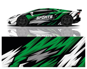 wrap car design template