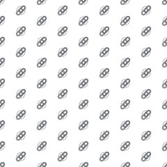 Vector chain, link, hyperlink pattern with various icons. Symbol texture design.