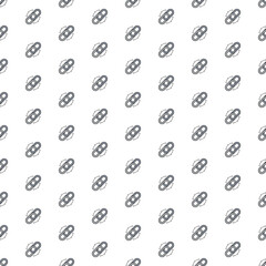 Vector chain, link, hyperlink pattern with various icons. Symbol texture design.