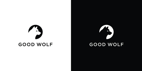 Wolf Creative Concept Logo Design Template