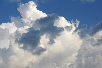 blue and black cloud background 