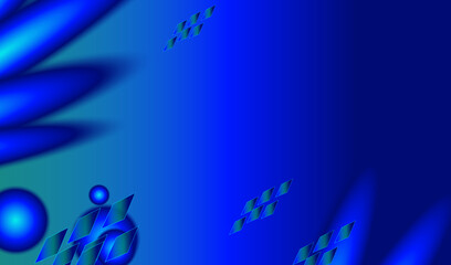 Abstract blue background