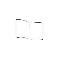 black book logo illustration design