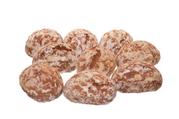 gingerbread isolated on white background