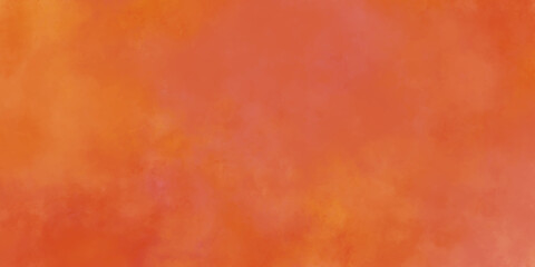 red and yellow paint, watercolor orange painted background. Colorful watercolor grunge background design. colorful textured paper in bright autumn or fall warm sunset colors