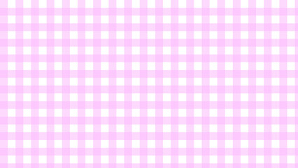 cute pastel pink gingham, tartan, plaid, checkered pattern background