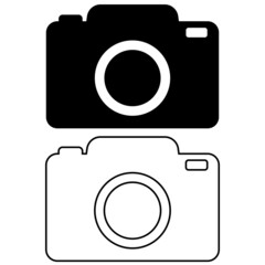 camera icon vector