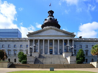 Fototapeta na wymiar State Capitol in Columbia, South Carolina