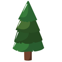 Illustration Camping Collection - Father Bear - Pine Tree