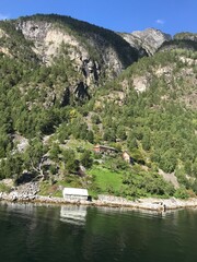 Fototapeta premium lake in the mountains