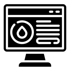 MEDICAL REPORT glyph icon,linear,outline,graphic,illustration
