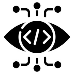 VIEW glyph icon,linear,outline,graphic,illustration